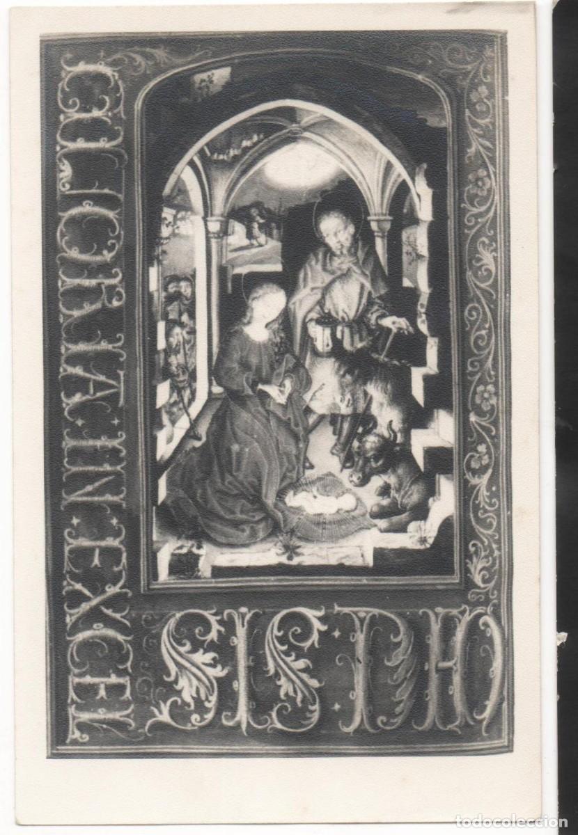 Cartes Postales: Postal principios del XX-la Natividad-Biblioteca de Belceil -sin circular-
