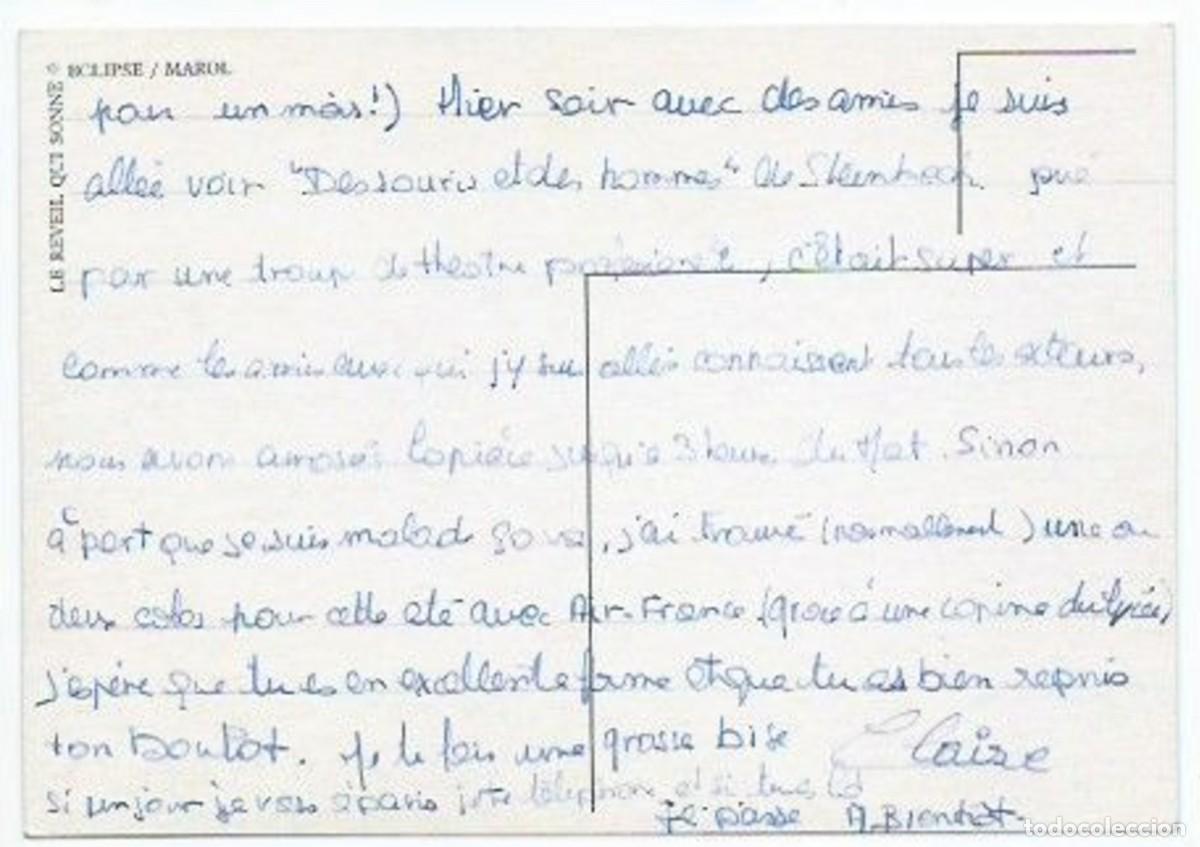 Postales: &rdquo; LE REVEIL QUI SONNE &rdquo;.- ECLIPSE / MAROL - Foto 2