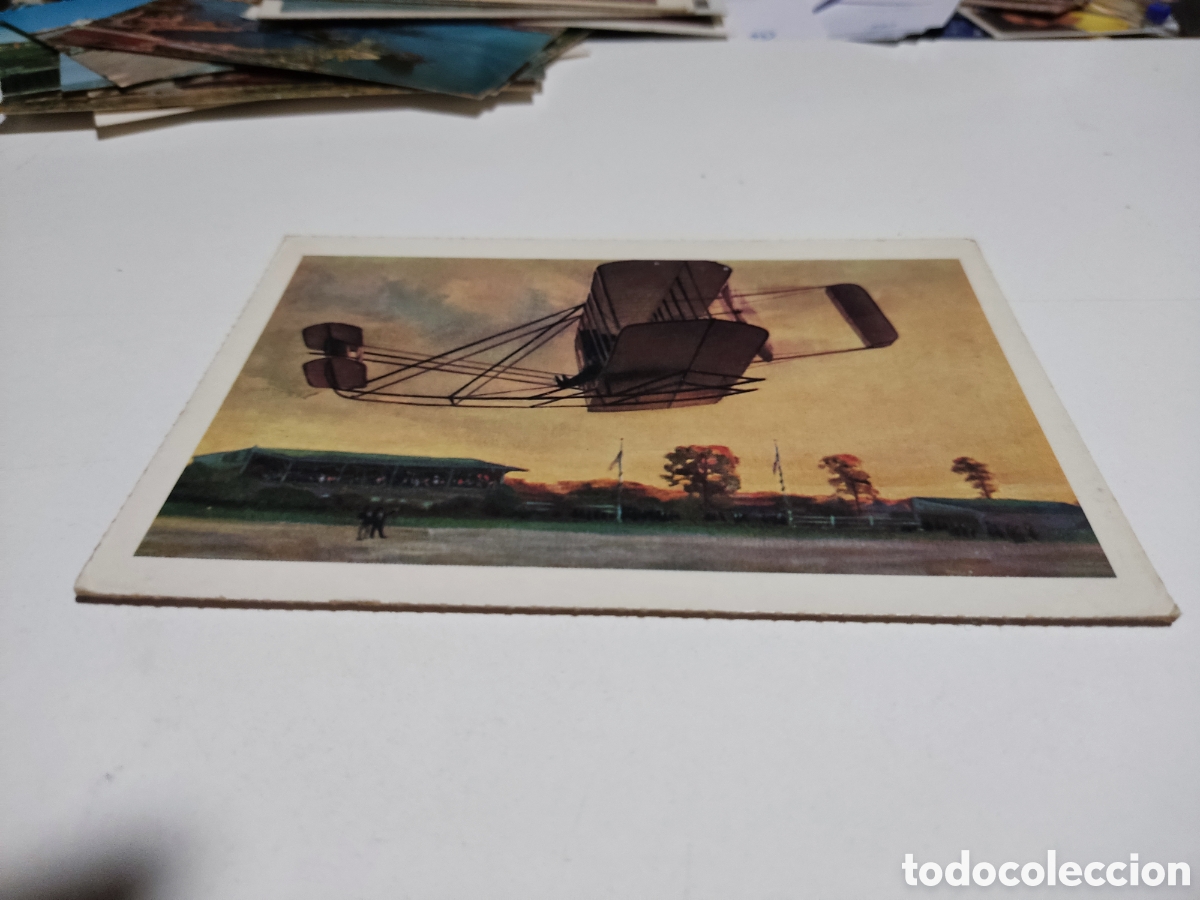 Postales: Postal arte dibujo avi&oacute;n