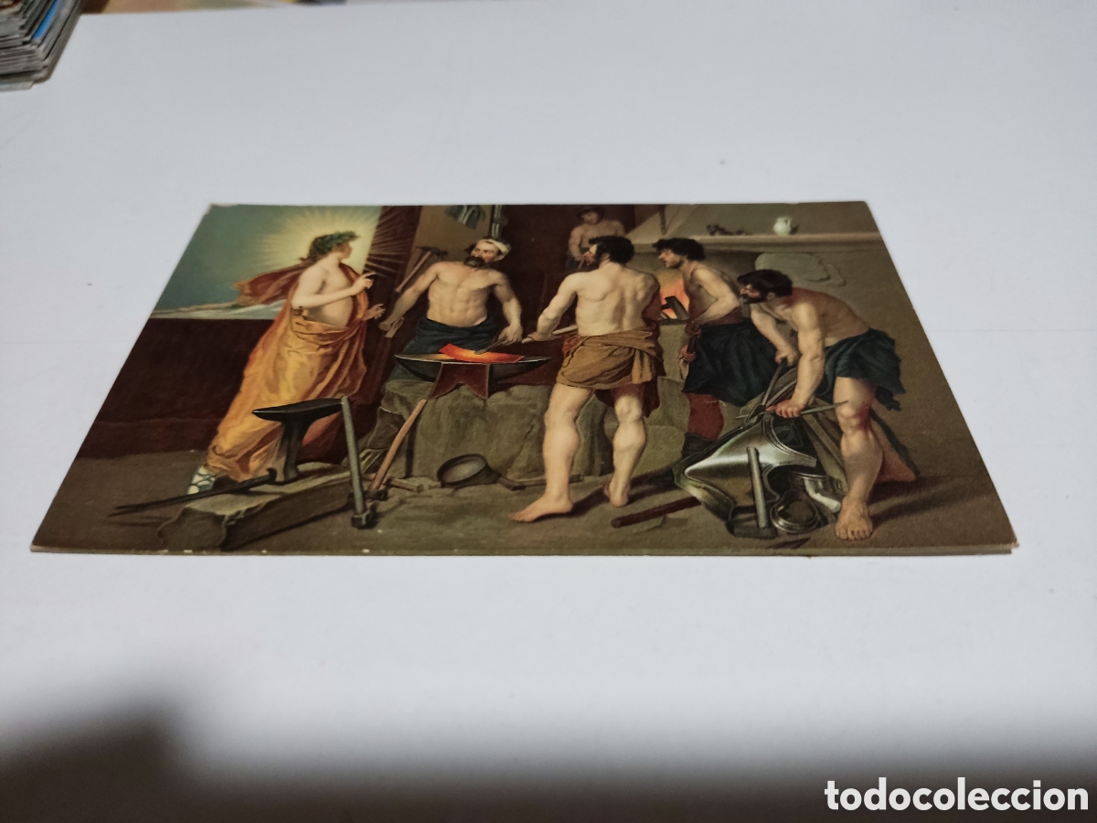 Postales: Postal Arte,la fragua de Vulcano de Vel&aacute;zquez