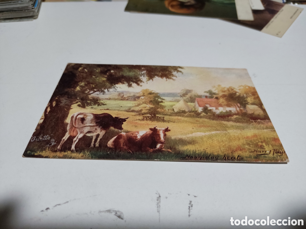Postales: Postal antigua Arte dibujo