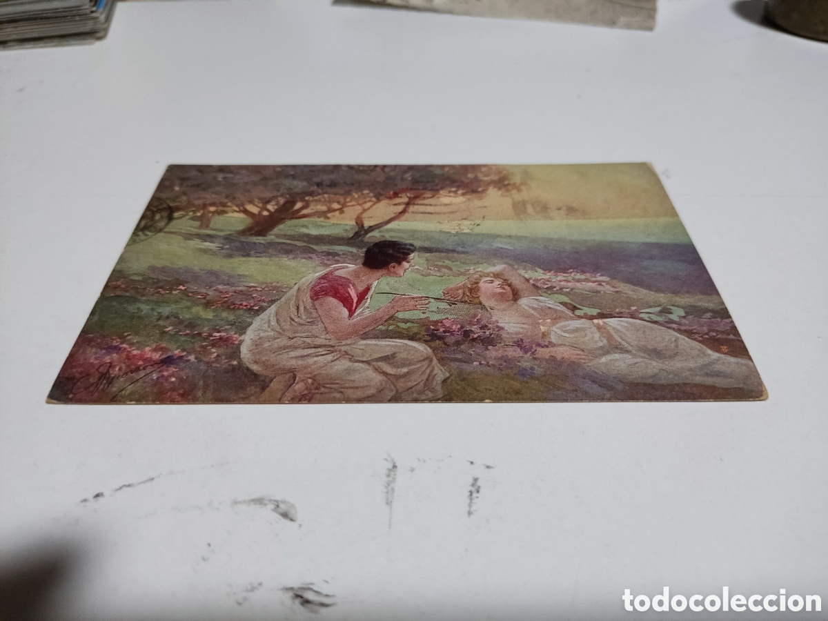 Cartes Postales: Postal antigua 1920 arte dibujo