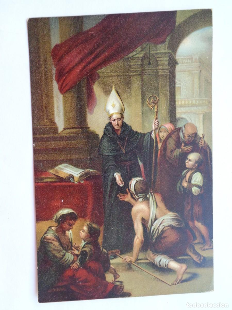 Cartes Postales: POSTAL DE PINTURA DE MURILLO : SANTO TOMAS DE VILLANUEVA . ALEMANA DE PRINCIPIOS DE SIGLO