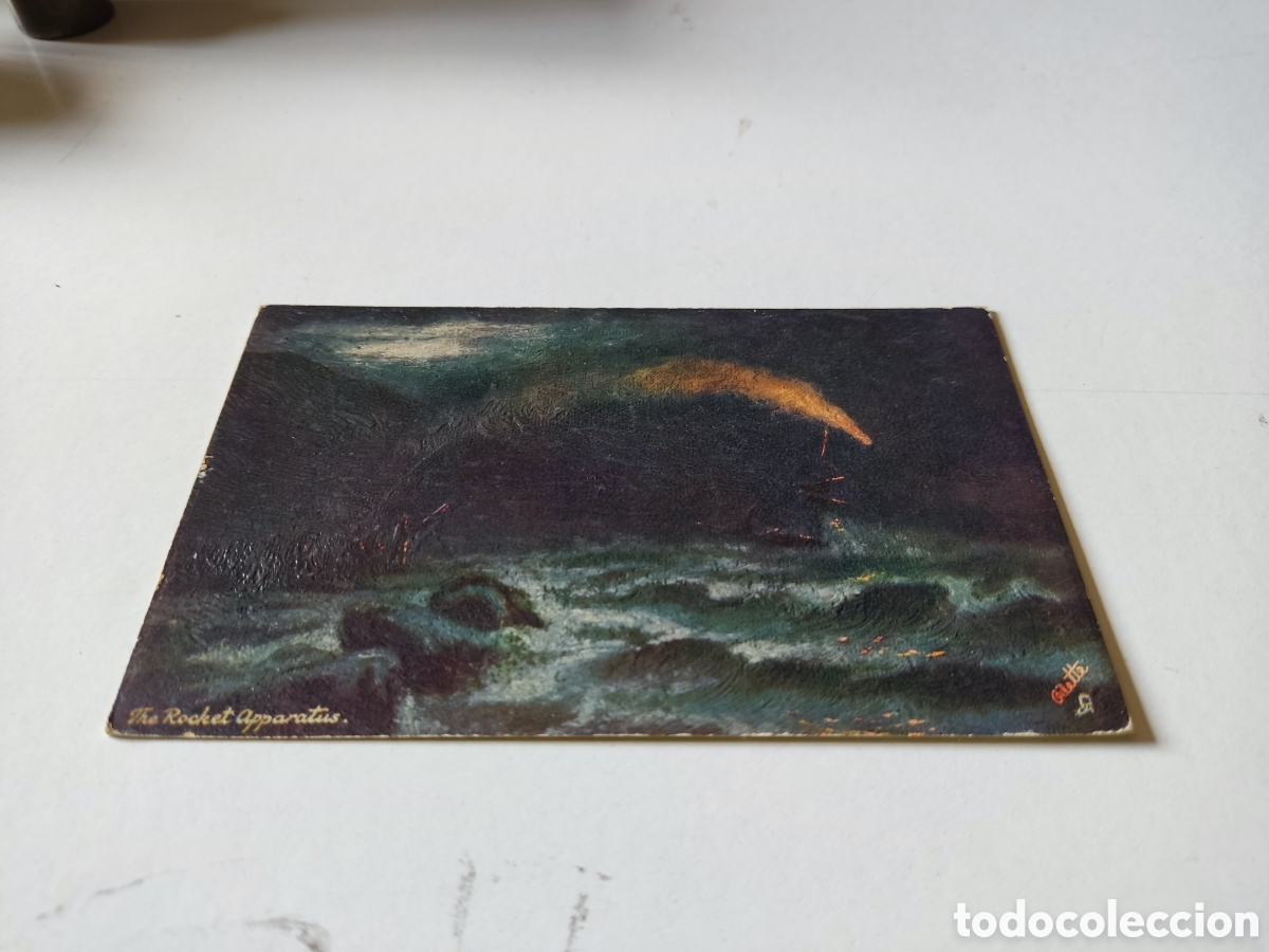 Cartes Postales: Postal Arte olifacsim the Rocket Apparatus
