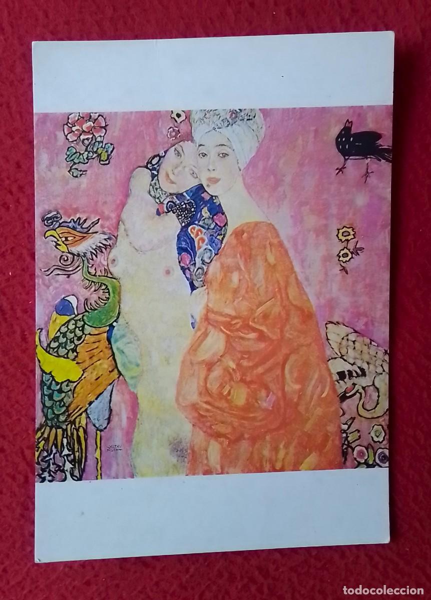 Cartes Postales: ANTIGUA POSTAL POST CARD PINTURA PINTOR GUSTAV KLIMT PAINTING..DIE FREUNDINNEN PAINTER PEINTRE...