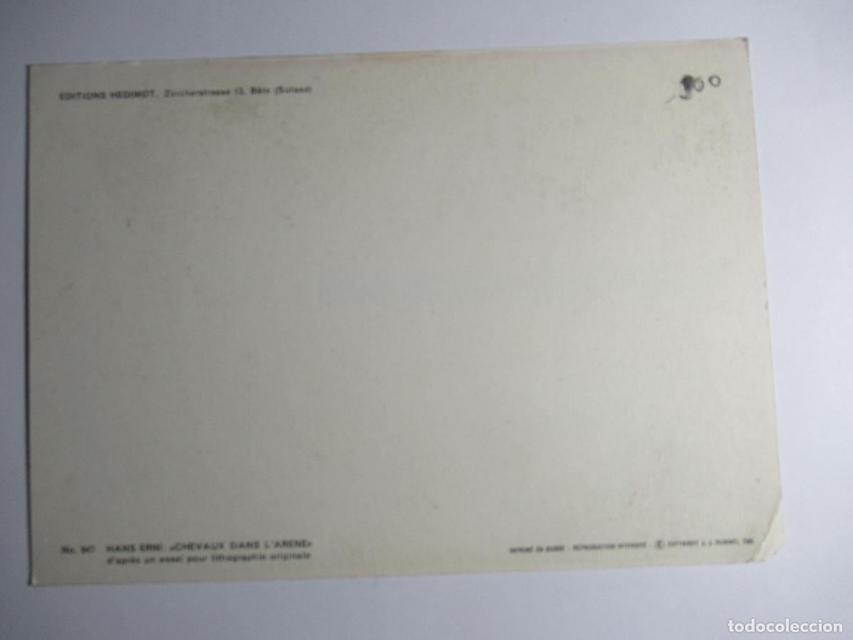 Postales: Hans Erni - Chevaux dans larene - Foto 2