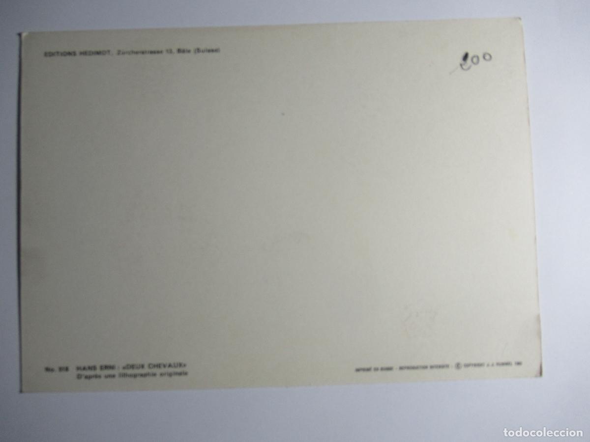 Postales: Hans Erni - Deux Chevaux - Foto 2