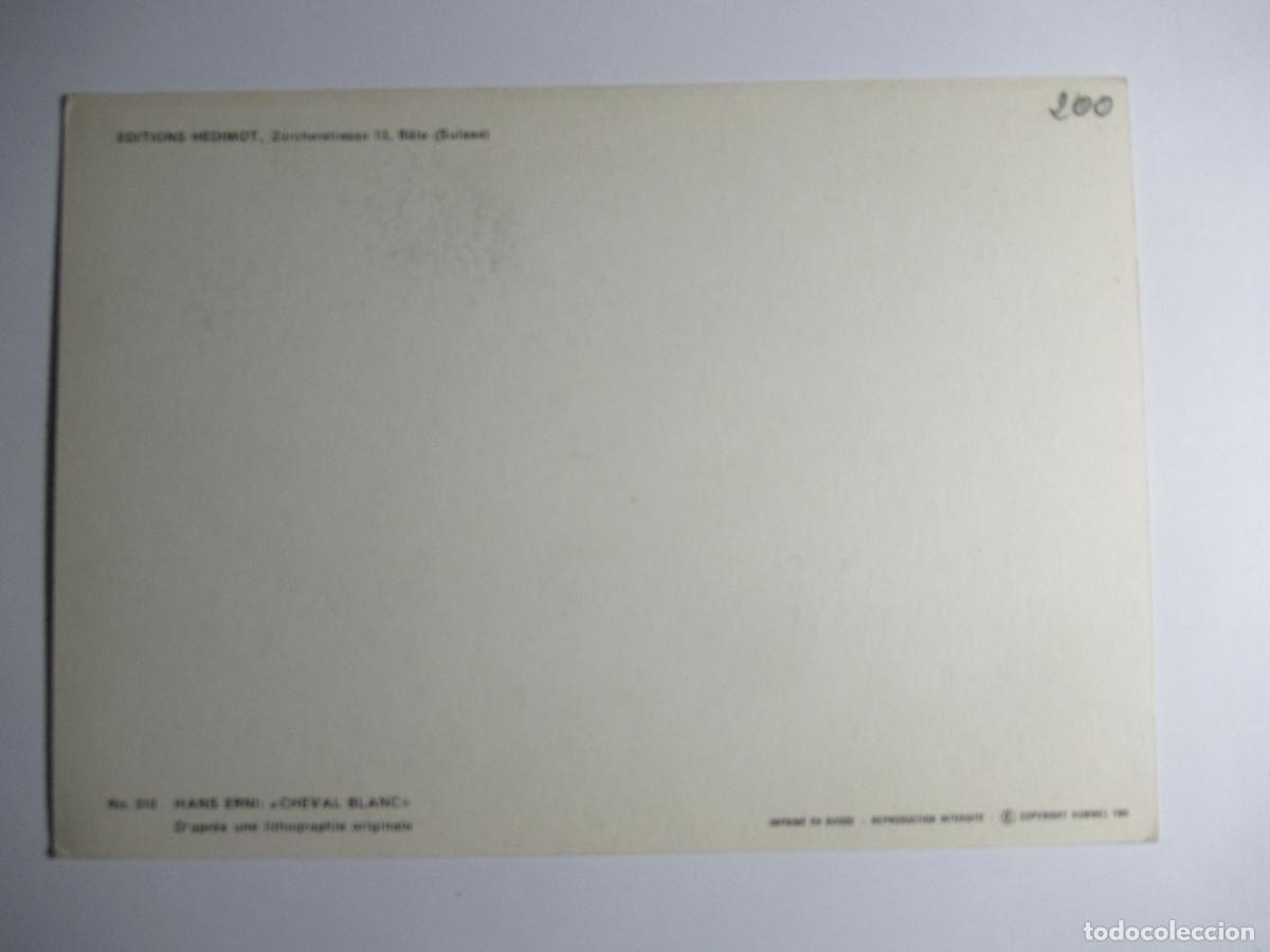 Postales: Hans Erni - Cheval Blanc - Foto 2