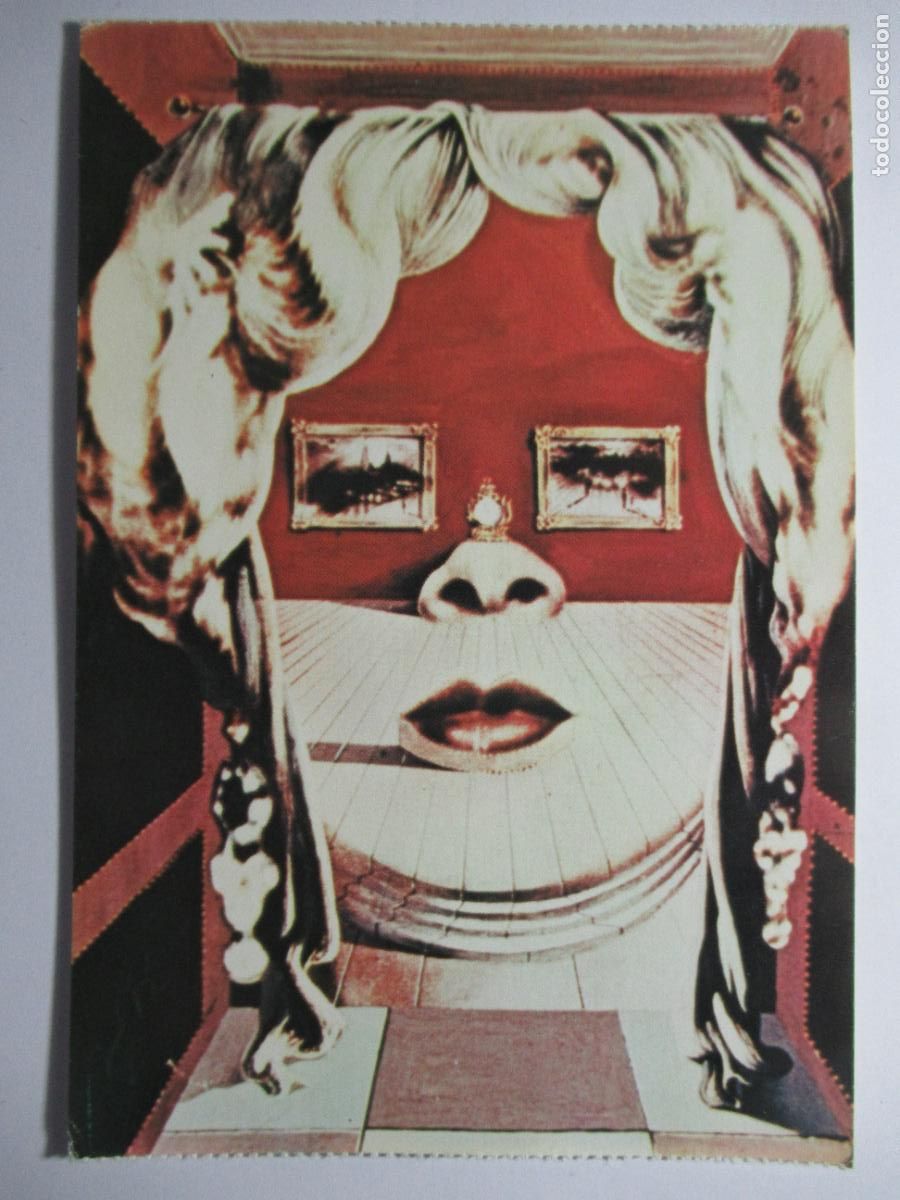 Postales: Salvador Dal&iacute; - Mae West - Foto 1