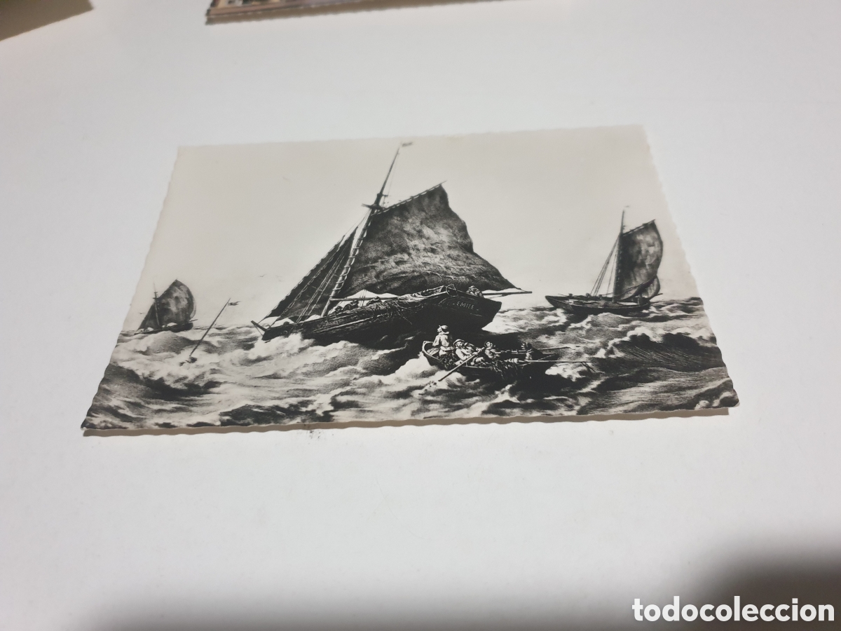 Cartes Postales: Postal arte la marine
