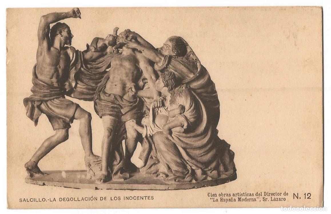 Postales: HAUSER Y MENET - SALCILLO - LA DEGOLLACI&Oacute;N DE LOS INOCENTES - SIN DIVIDIR - NUEVA