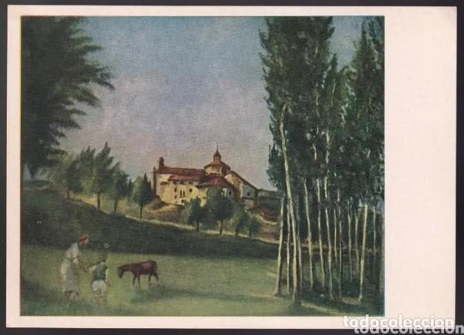 Postales: Joan Commeleran. *La Ermita. Artajona* Escrita. - Foto 1