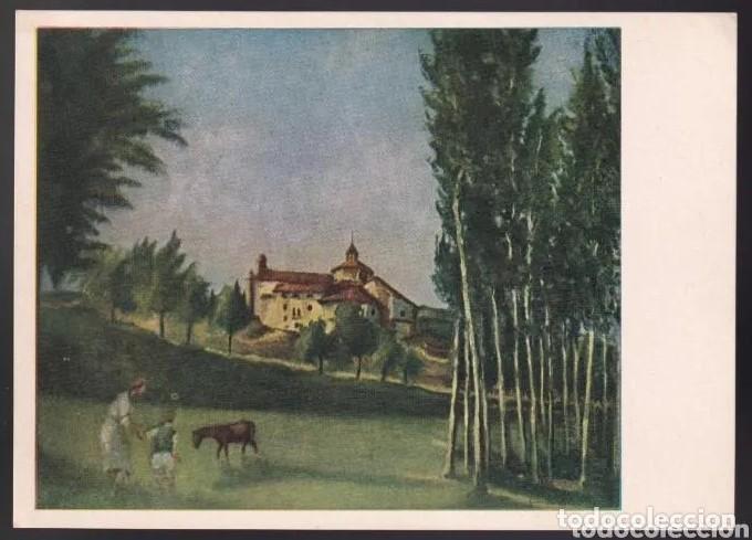 Postales: Joan Commeleran. *La Ermita. Artajona* Escrita. - Foto 1