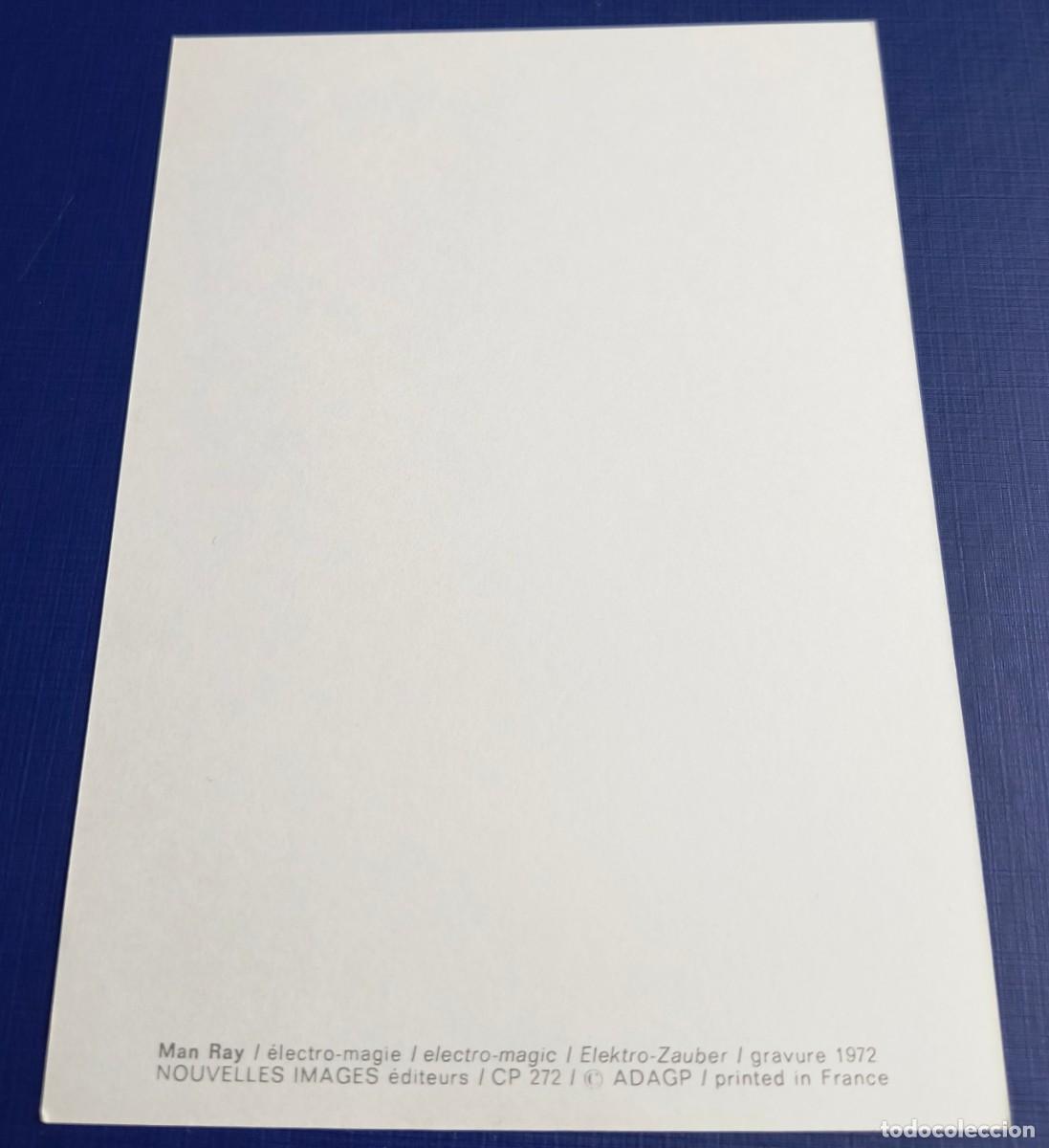 Postales: POSTAL DE MAN RAY - &Eacute;LECTRO-MAGIC / SIN CIRCULAR - Foto 2
