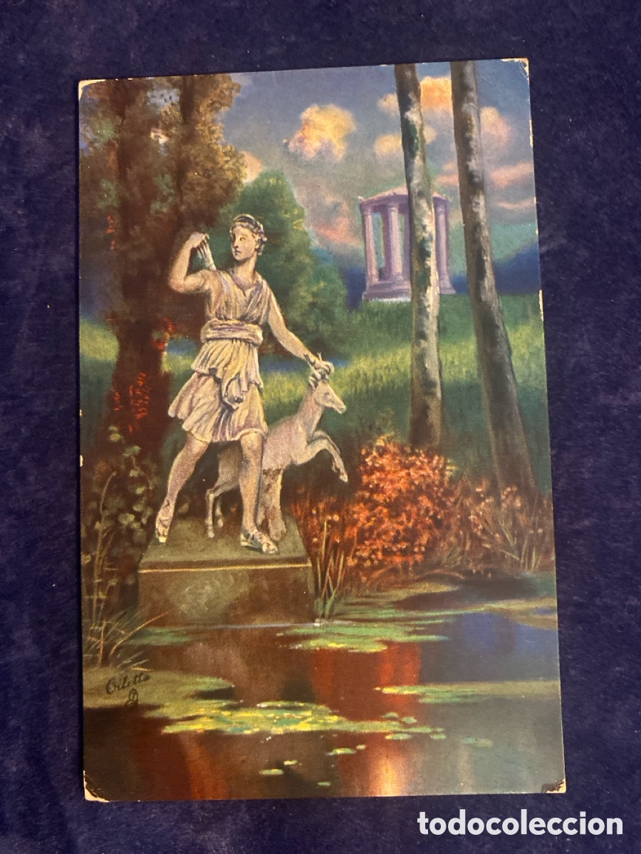 Cartes Postales: POSTAL ANTIGUA. OLLETTE