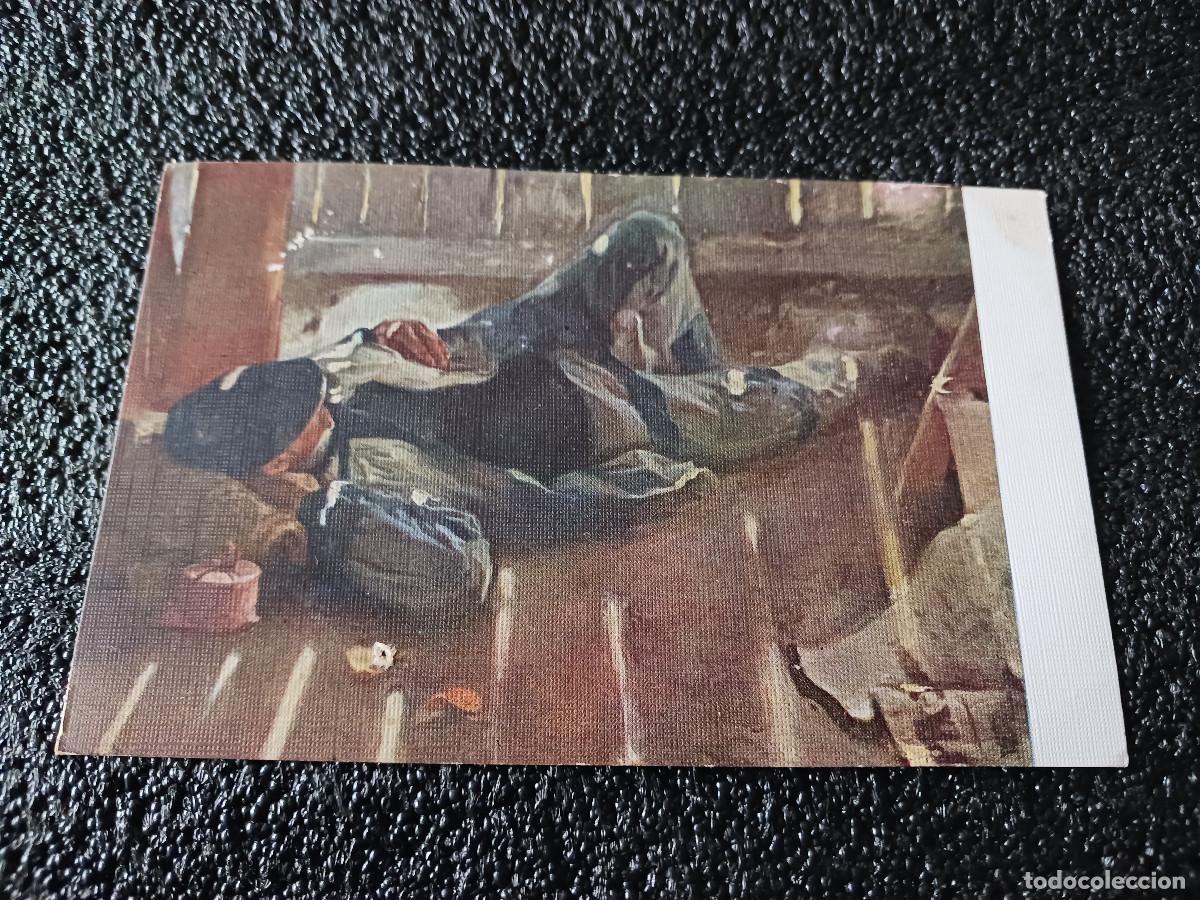 Cartes Postales: 354 - La Siesta. J.M. L&oacute;pez Mezquita, ed. victoria