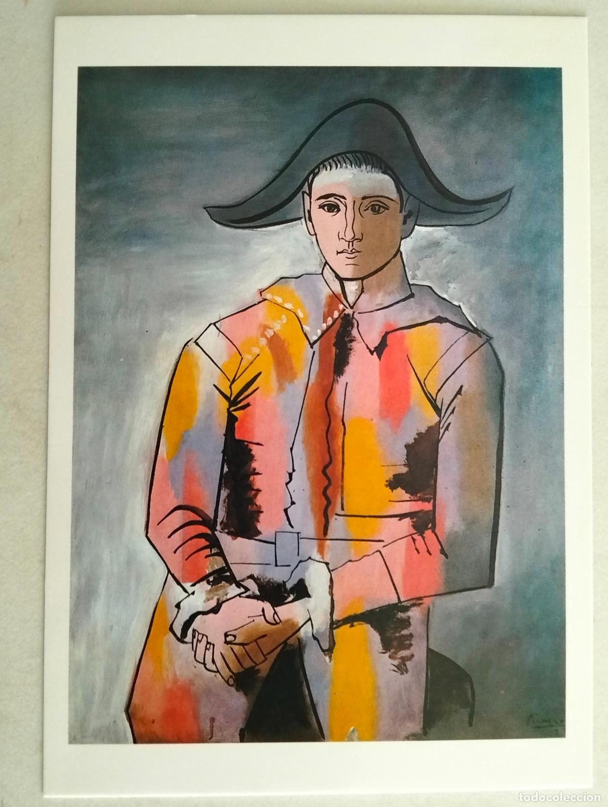 Postales: POSTAL, PABLO PICASSO, HARLEQUIN - Foto 1