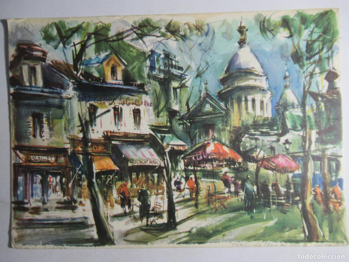 Postales: Par&iacute;s - Postal circualada - Foto 1