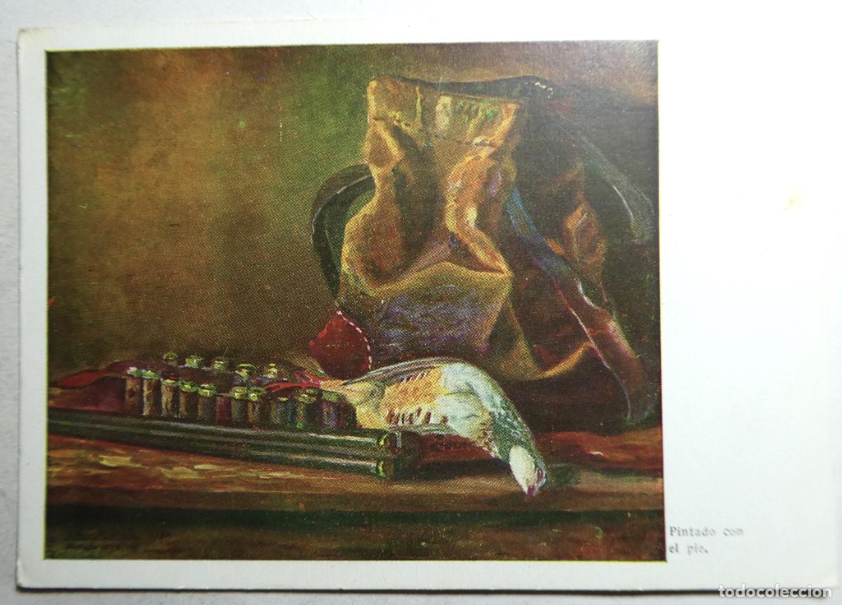 Postales: Postal de Manuel Parre&ntilde;o ,Bodeg&oacute;n Pintado con el pie sin escribir