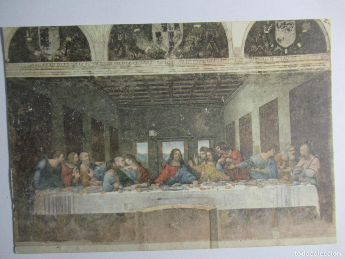Postales: Leonardo Da Vinci - La &uacute;ltima cena - Foto 1