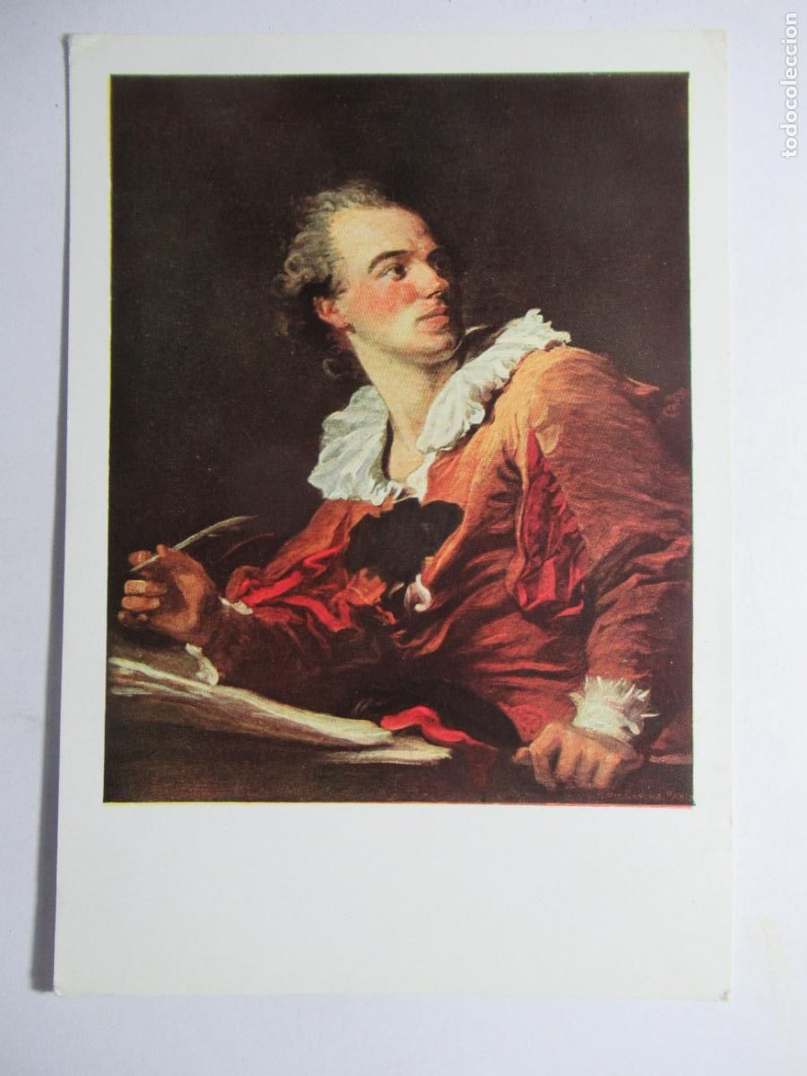 Postales: J.H. Fragonard - Linspiration - Foto 1
