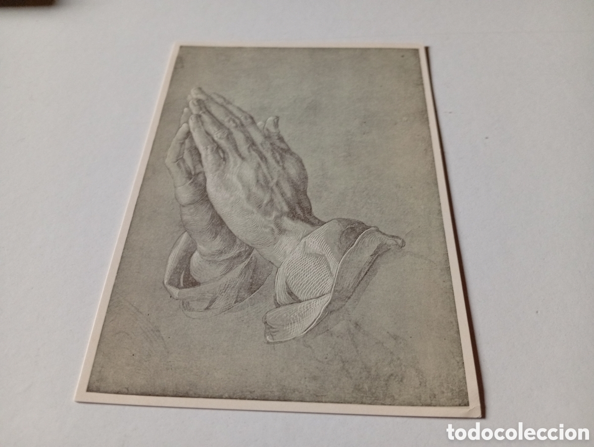 Postkarten: Postal arte pintura dibujo Manos