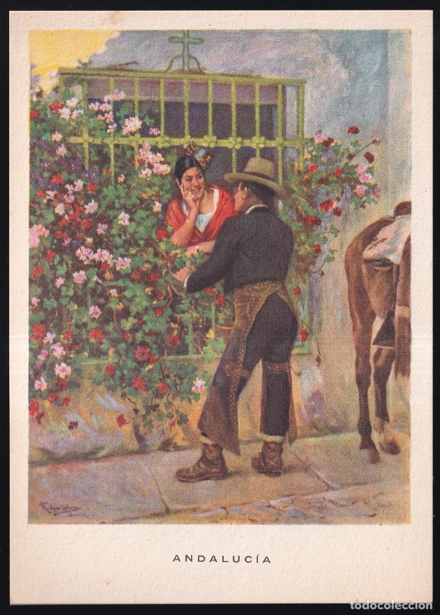Postkarten: Ricardo L&oacute;pez Cabrera *La Regiones Espa&ntilde;olas*