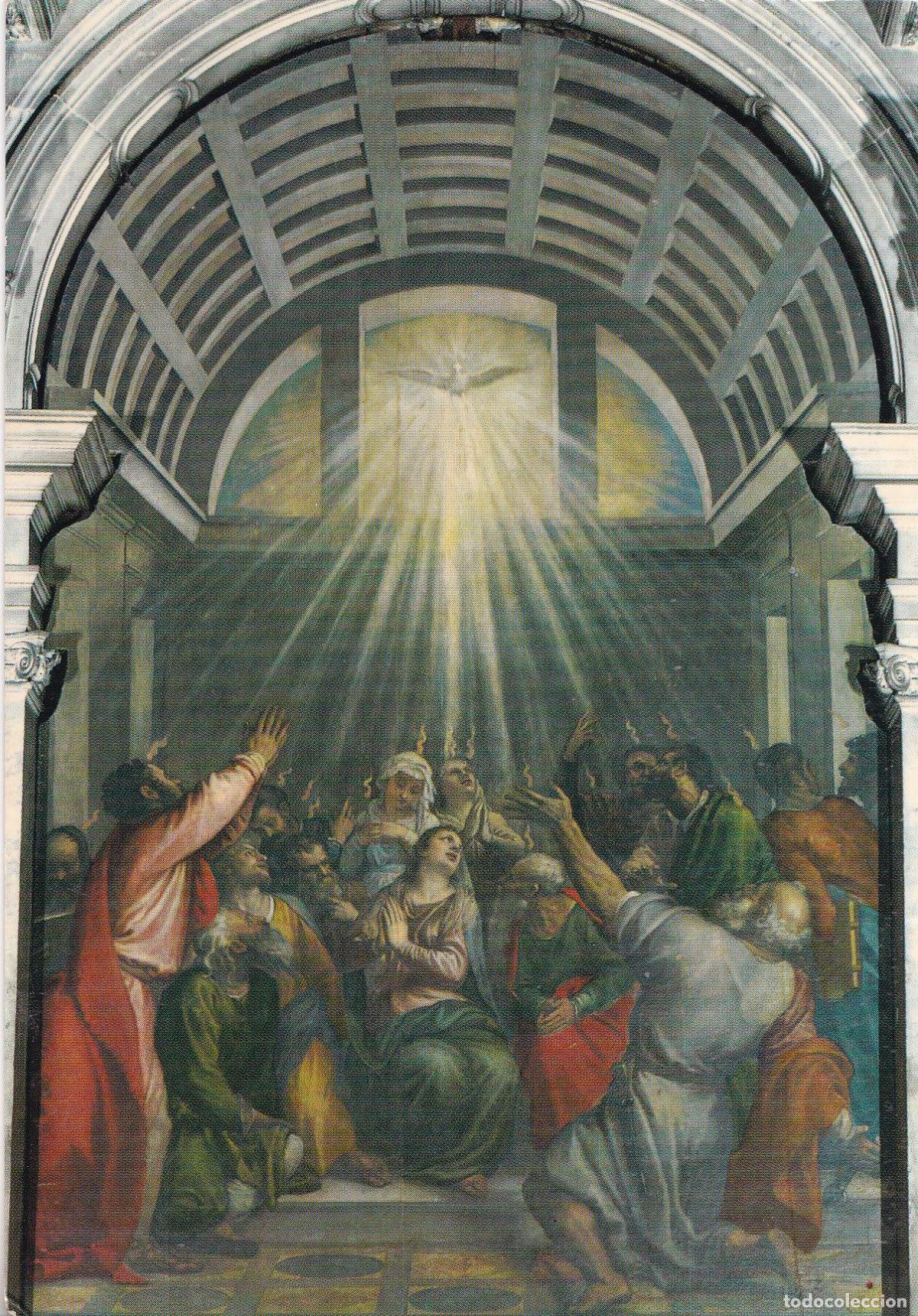Postkarten: POSTAL DE LA OBRA DE TIZIANO, PENTECOST&Eacute;S &ndash; EDIZ.ARDO N&ordm;803 &ndash; S/C