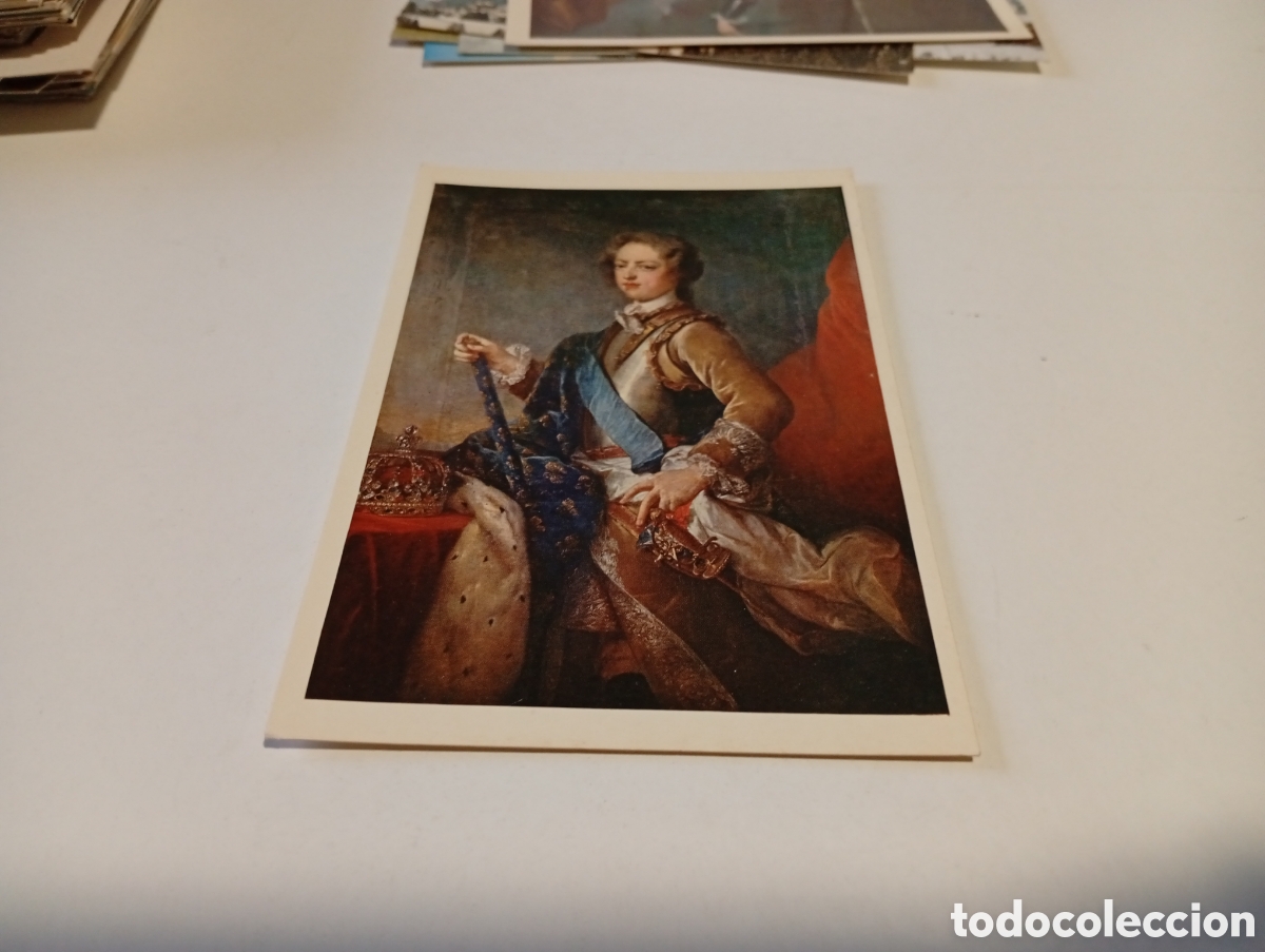 Postkarten: Postal ofrecida portal la loter&iacute;a nacional Francia, arte