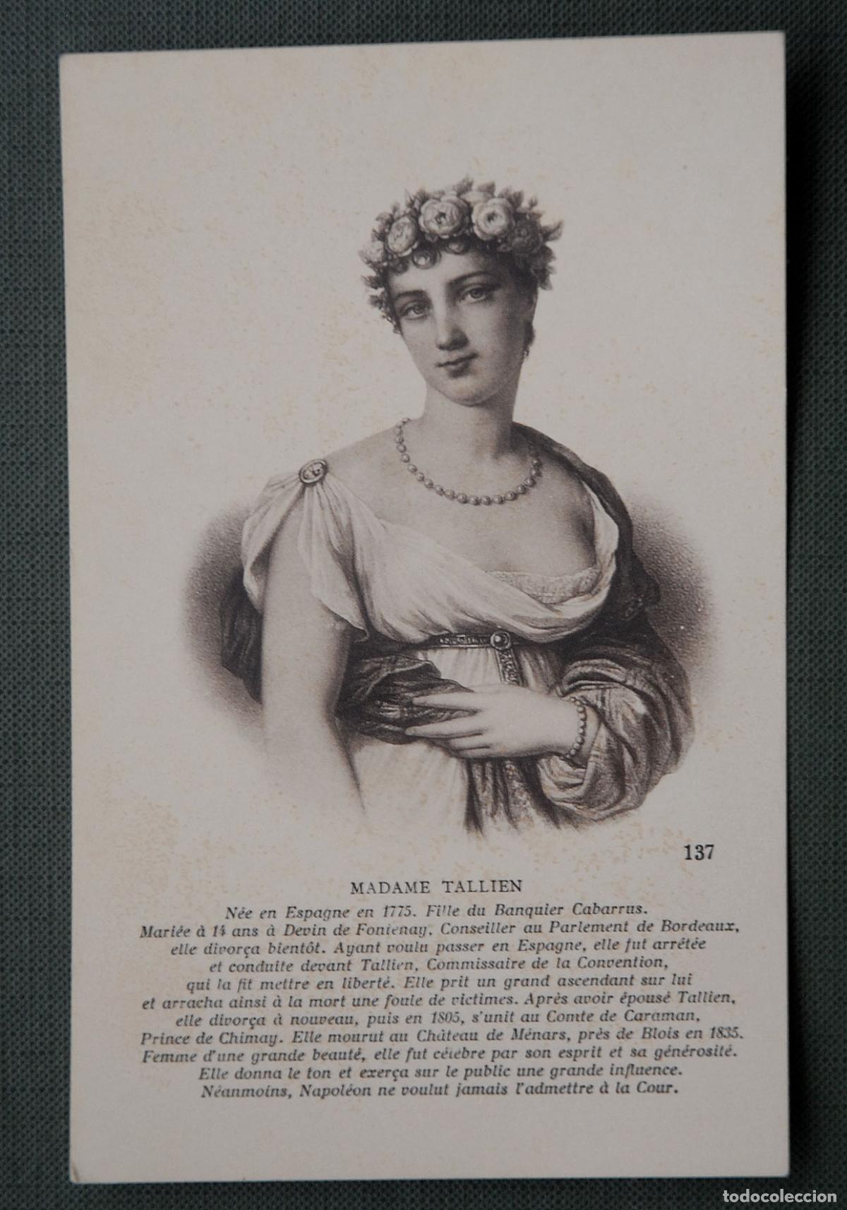 Postales: Antigua postal - 137 - MADAME TALLIEN