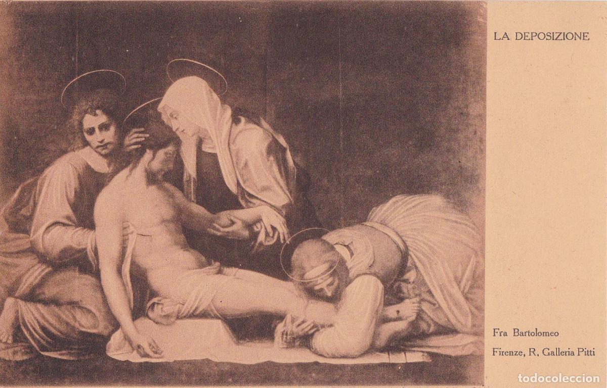 Postkarten: POSTAL OBRA DE FRA BARTOLOMEO, LA DEPOSIZIONE - UMF 258 - S/C