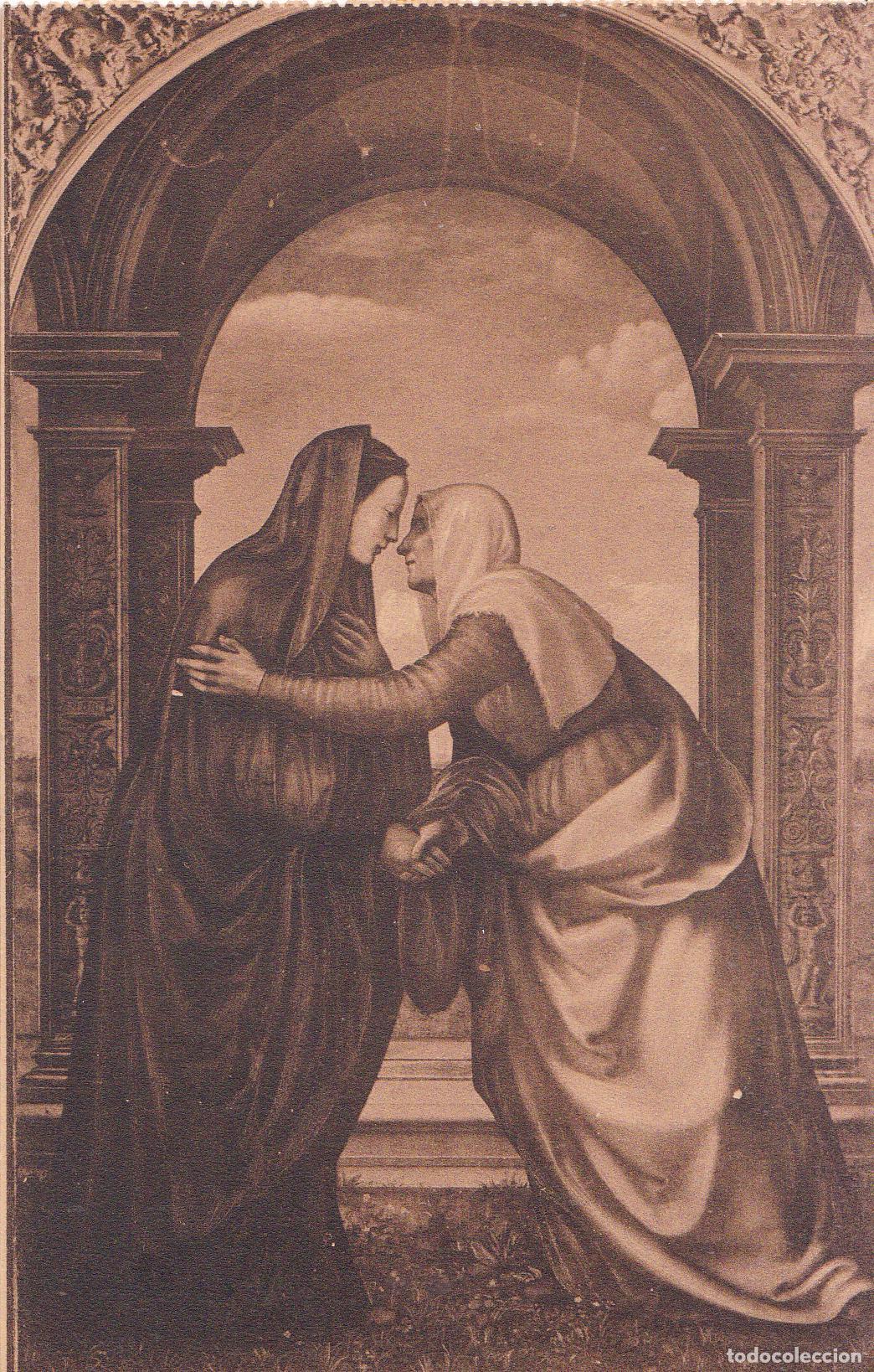 Postkarten: POSTAL OBRA DE ALBERTINELLI, VISITA DE LA VIRGEN A S.ELISABETTA - UMF 161 - S/C