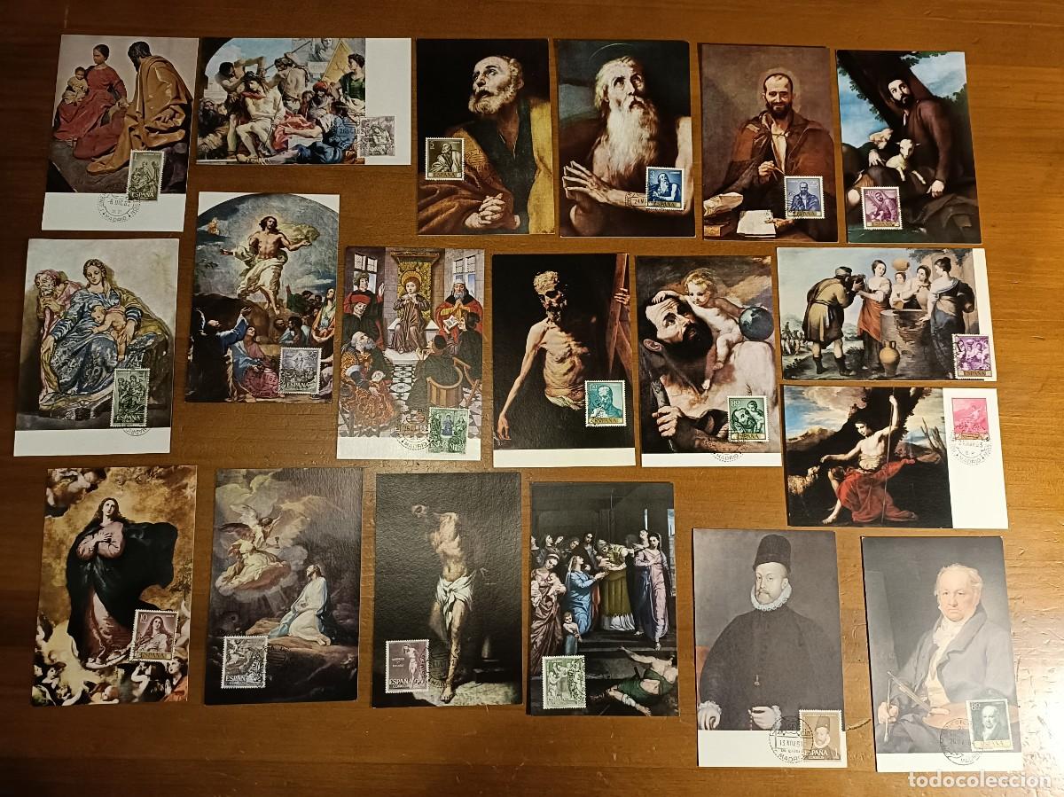 Postales: Lote de 19 enteros postales a&ntilde;o 1960 al 64