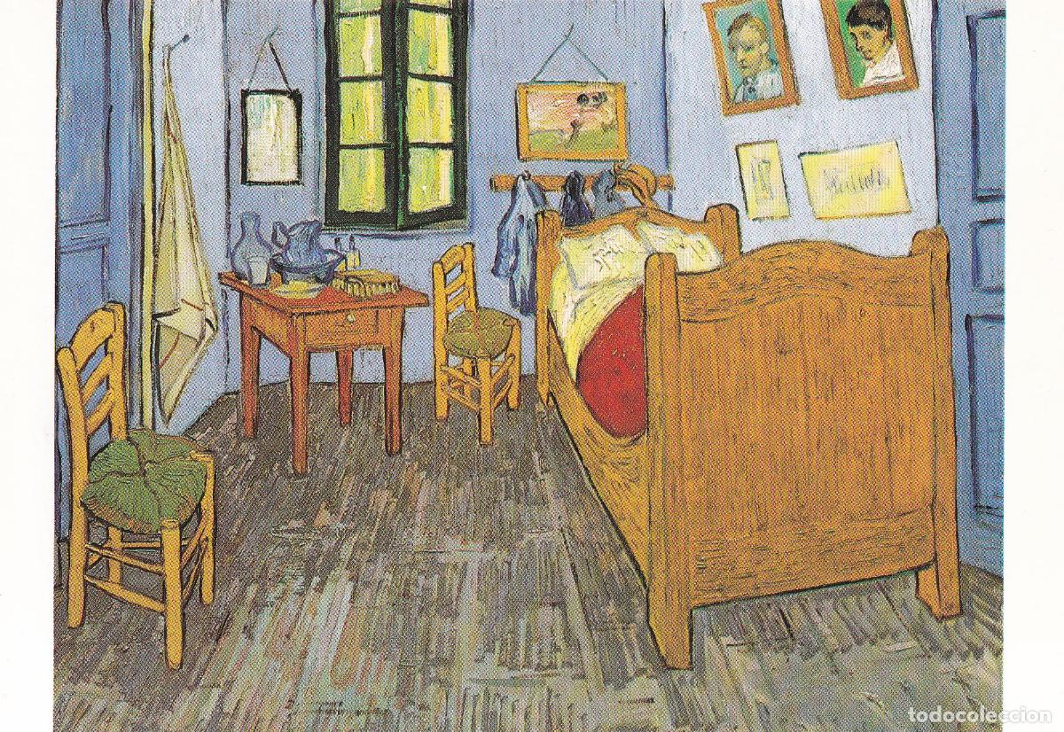 Postales: POSTAL DE LA OBRA DE V.VAN GOGH, LA CHAMBRE (1889) &ndash; EDITIONS REUNION &ndash; S/C