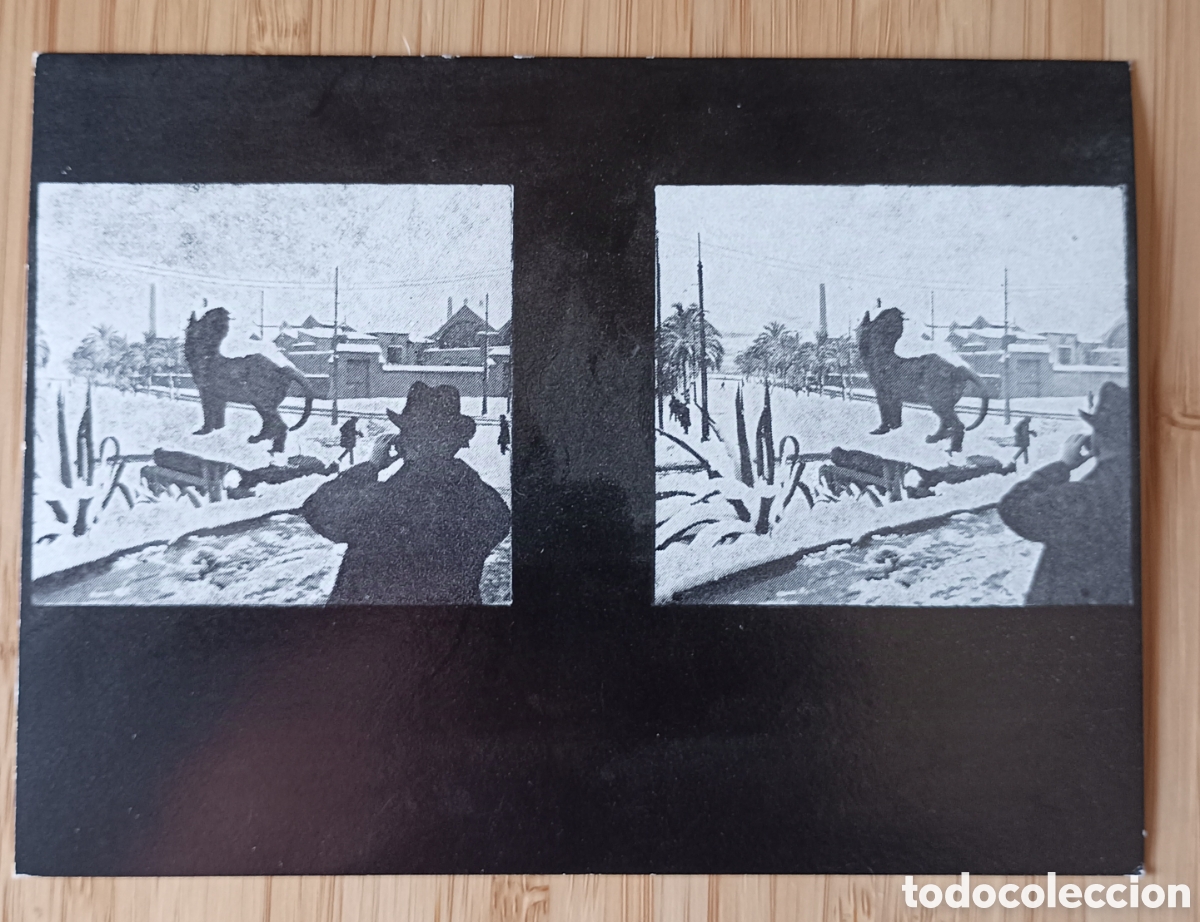 Cartes Postales: Postal promocional inauguraci&oacute;n Exposici&oacute;n fotograf&iacute;a &rdquo;La magia del relleu&rdquo; Fotograf&iacute;a estereosc&oacute;pic