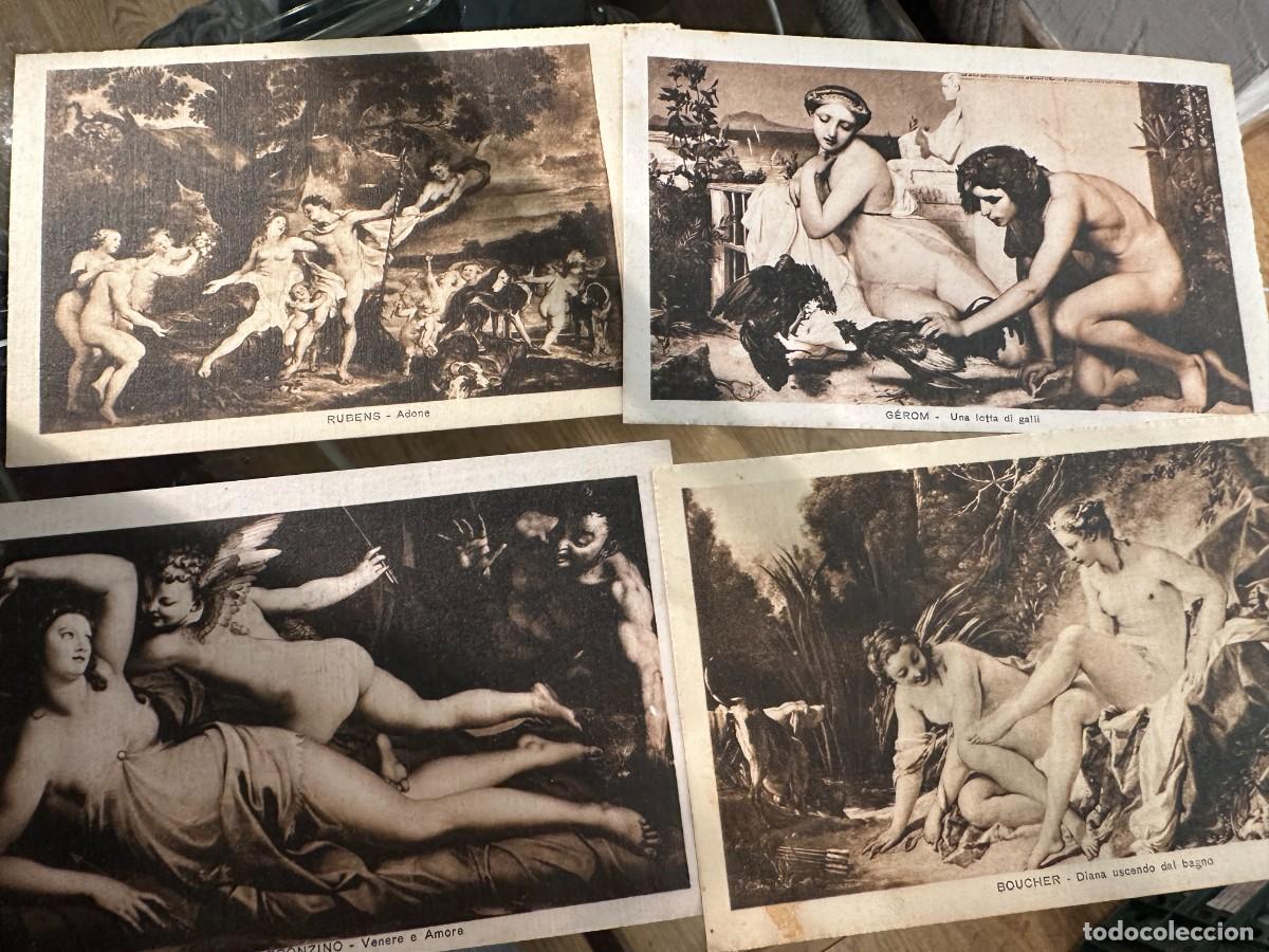 Cartes Postales: BOUCHER Diana uscendo del bagno