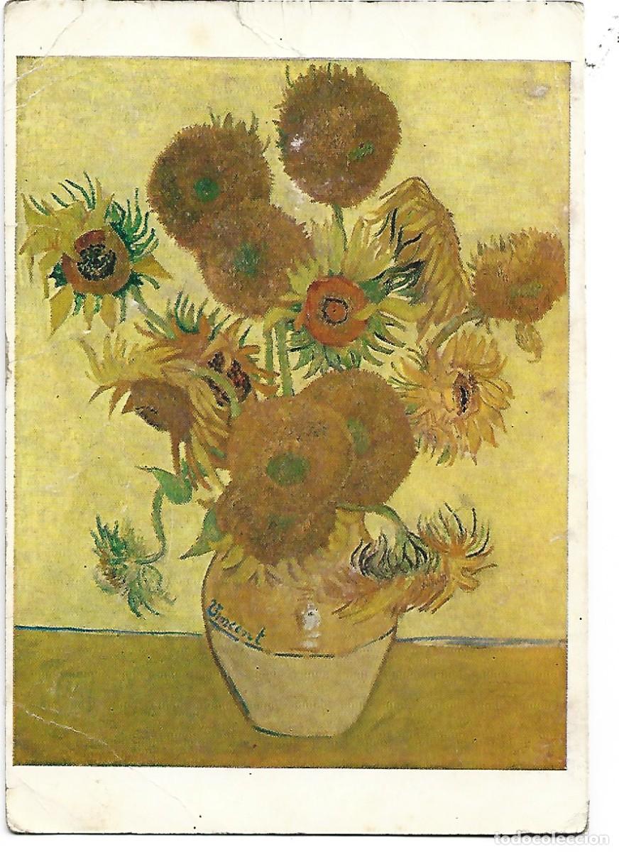 Cartes Postales: &rdquo; SUNFLOWERS &rdquo;.- ( VAN GOGH, vincent).- NATIONAL GALLERY / GREAT BRITAIN