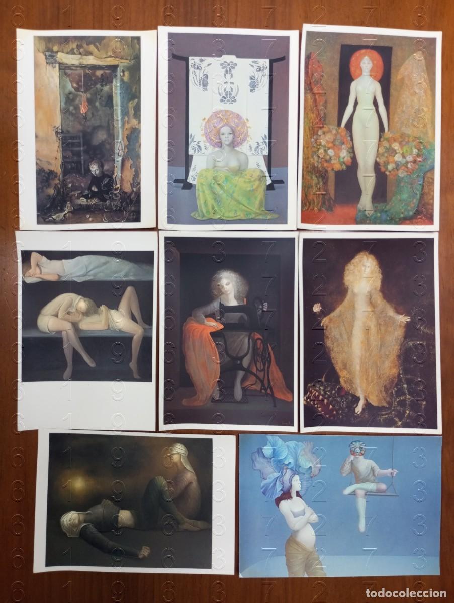 Cartes Postales: SURREALISMO LEONOR FINI FEMINISMO 8 POSTALES COLECCION 15X10 SPADEM PARIS U27