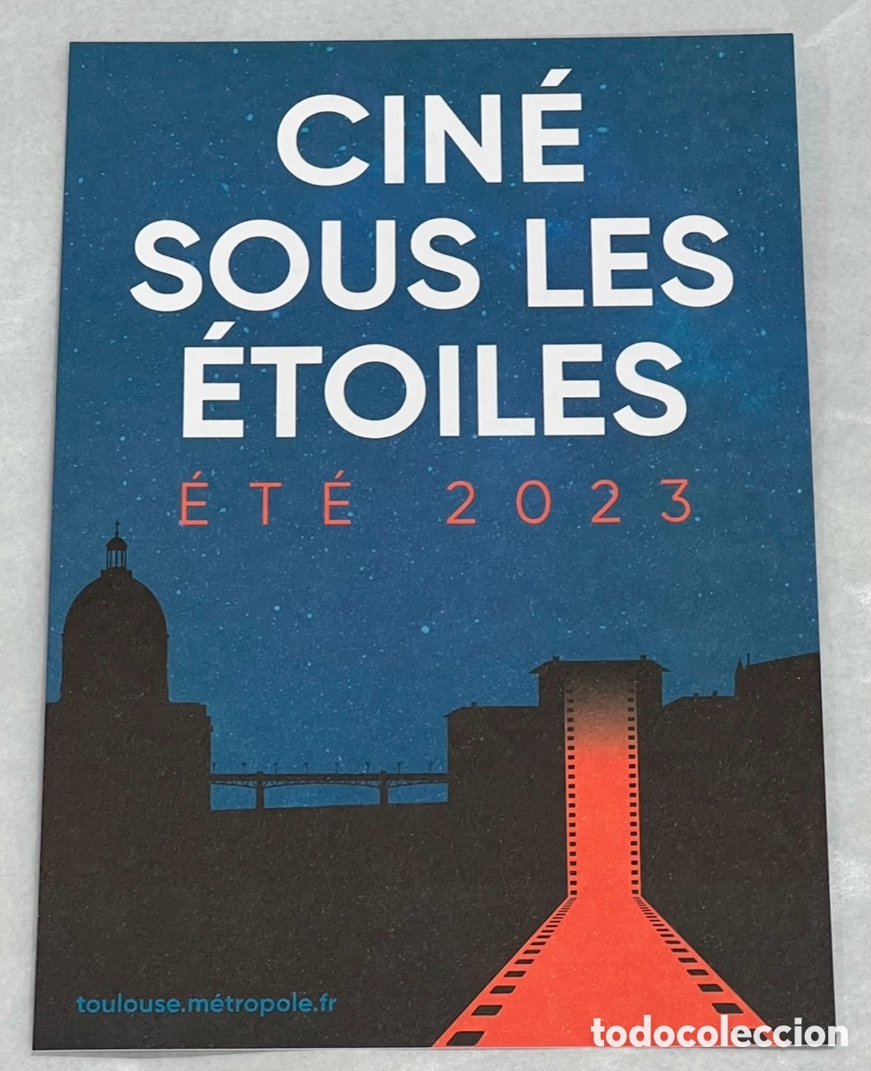Postcards: Postal. Cine sous les Etoliles. Mairie de Toulouse. Francia. 2023.