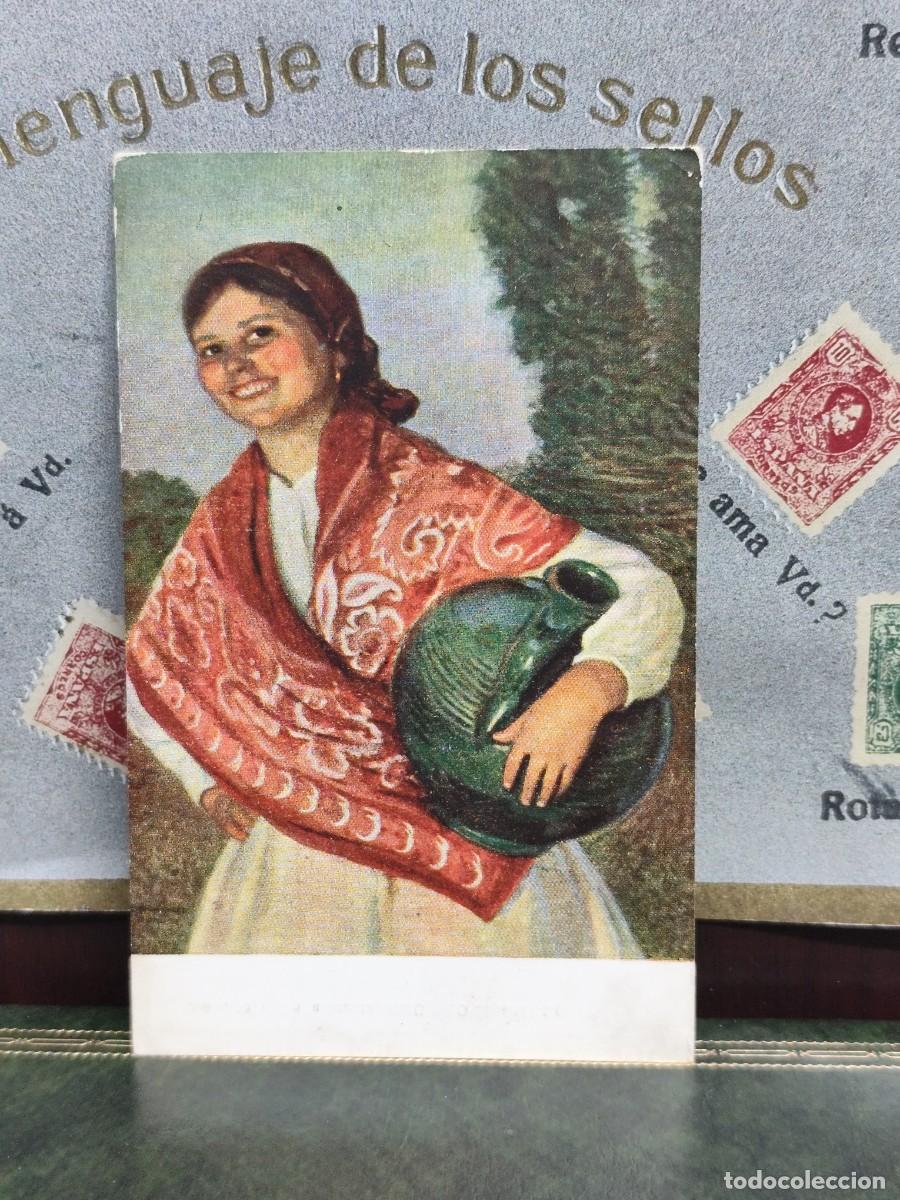 Postcards: P5201 Postal Eugenio Hermoso N&uacute;m 90 En la fuente. Ediciones Victoria
