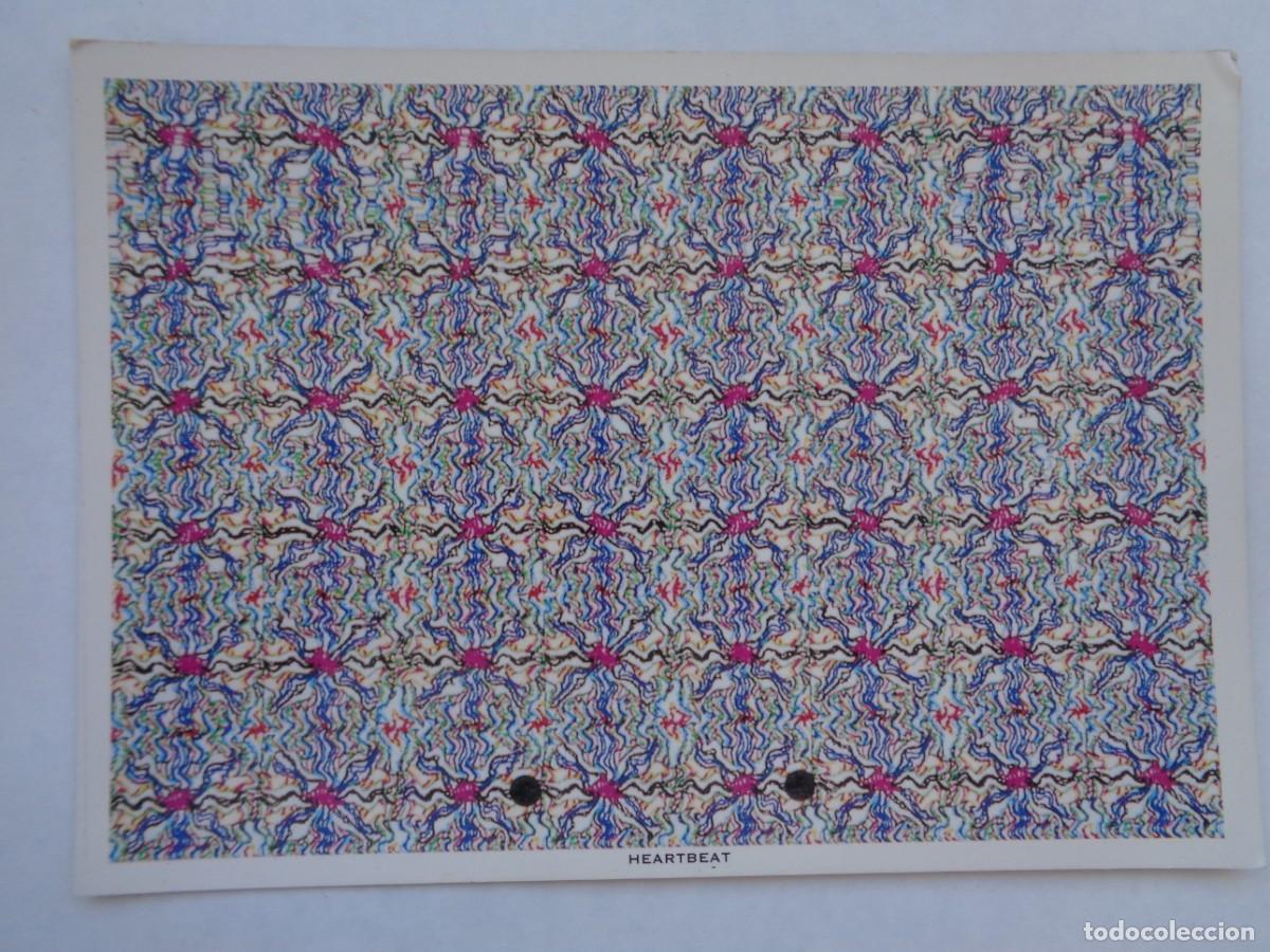 Postais: POSTAL 3D ILUSION OPTICA : HEARTBEAT