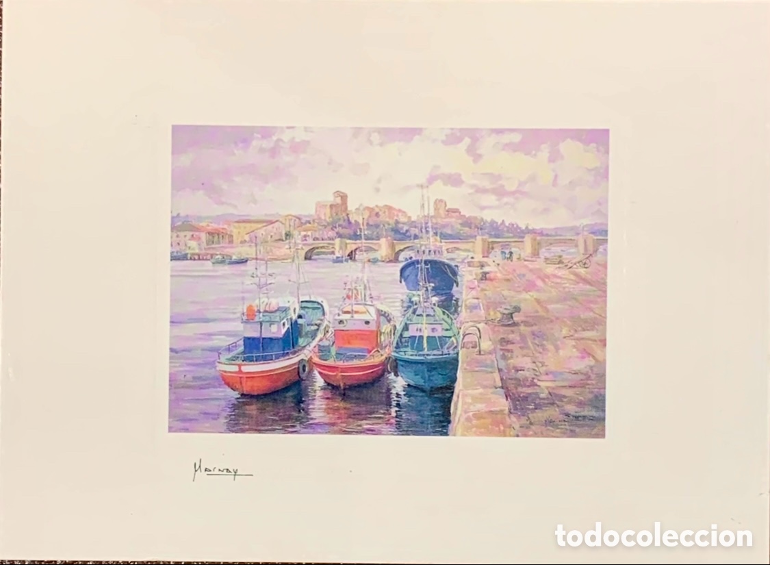 Postais: Postal. Cantabria en pintura. Marnay. 1994.