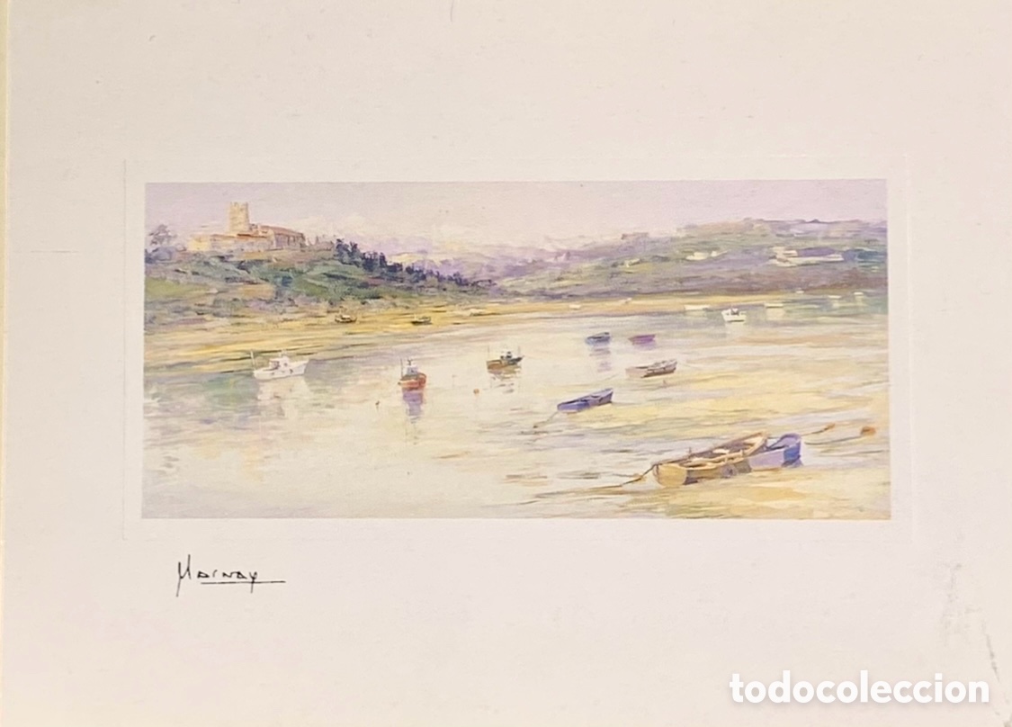 Postcards: Postal. Cantabria en pintura. Marnay. 1994.