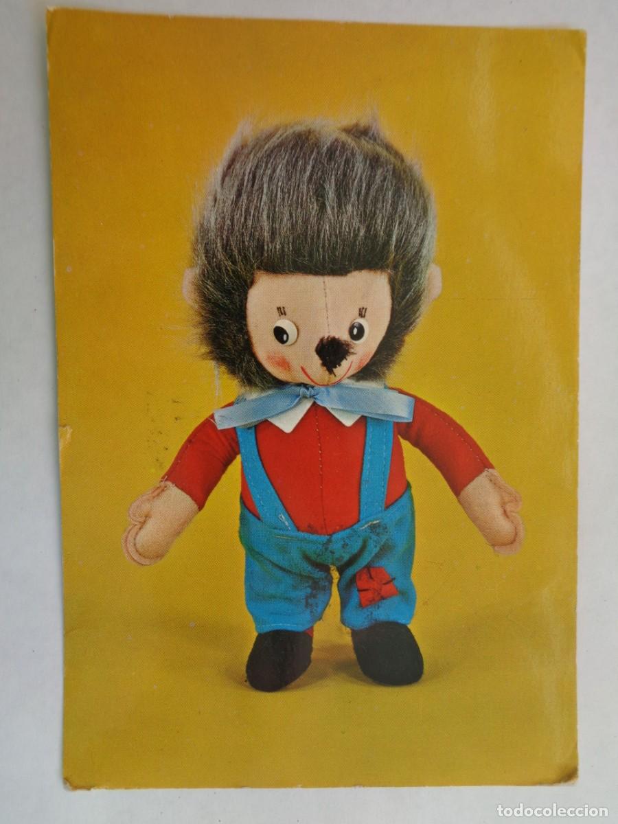 Postales: POSTAL DE UN MU&Ntilde;ECO DE TRAPO . A&Ntilde;OS 60