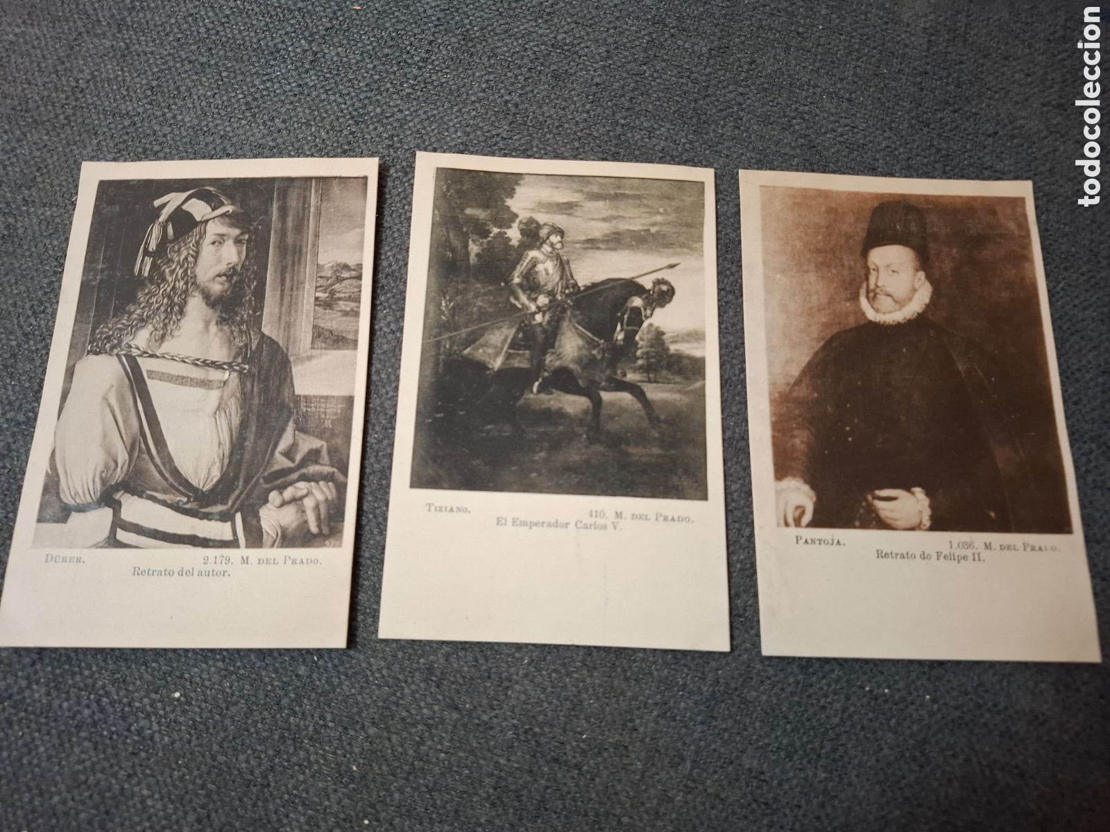 Postales: POSTALES ANTIGUAS PANTOJA.DURERO.TIZIANO.MUSEO DEL PRADO. TOG