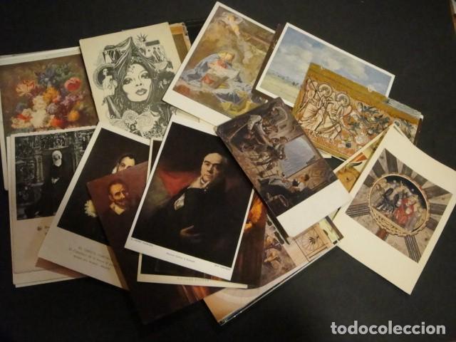Postais: 62 postales de arte , diferentes estilos