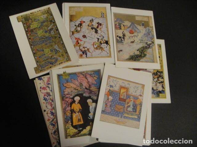Postcards: arte oriental - 34 postales sin circular