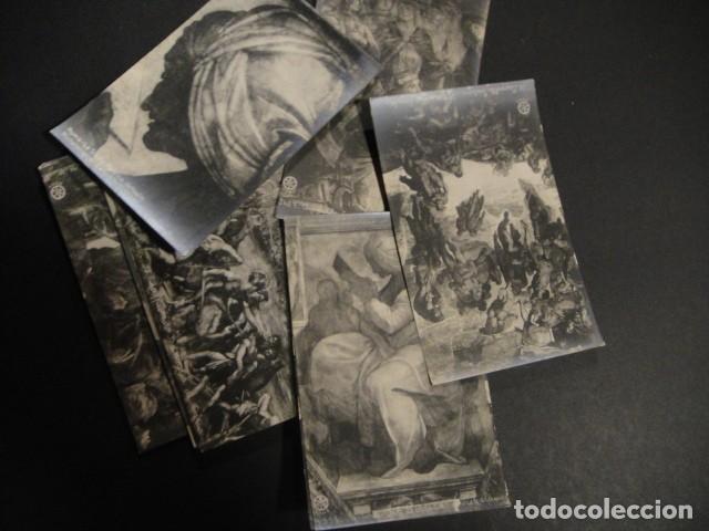Postcards: pinturas del vaticano - 22 postales fotograficas