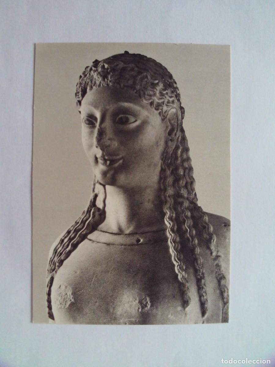 Postcards: FOTO DE ESCULTURA GRIEGA COR&Eacute; AU P&Eacute;PLOS 530-540 +-