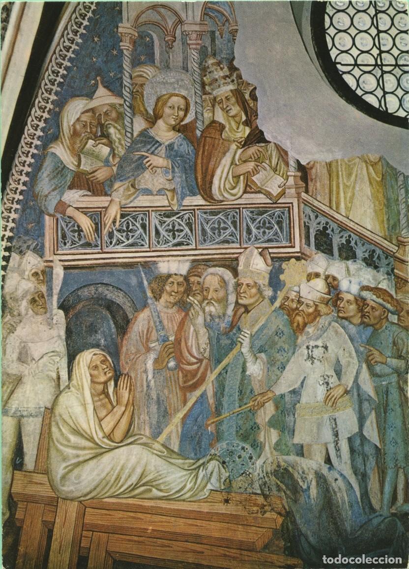 Postcards: Tirol del Sur-Rifan&eacute;s: Capilla en el cementerio del Hallazgo de la Cruz. Maestro Wenzlauz 1415. Sin